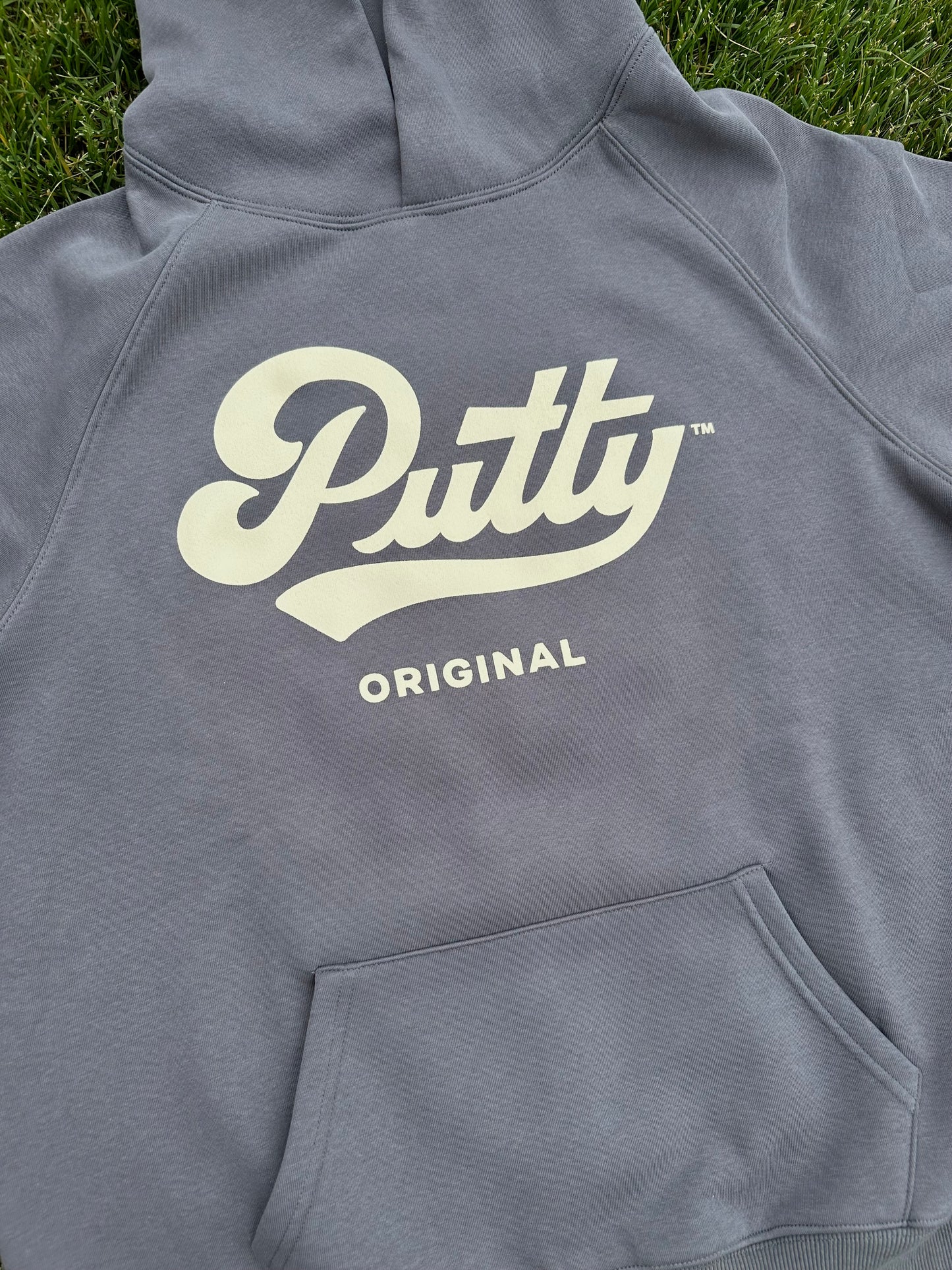 Original Hood E (Grey Washed, Plush Hoodie)