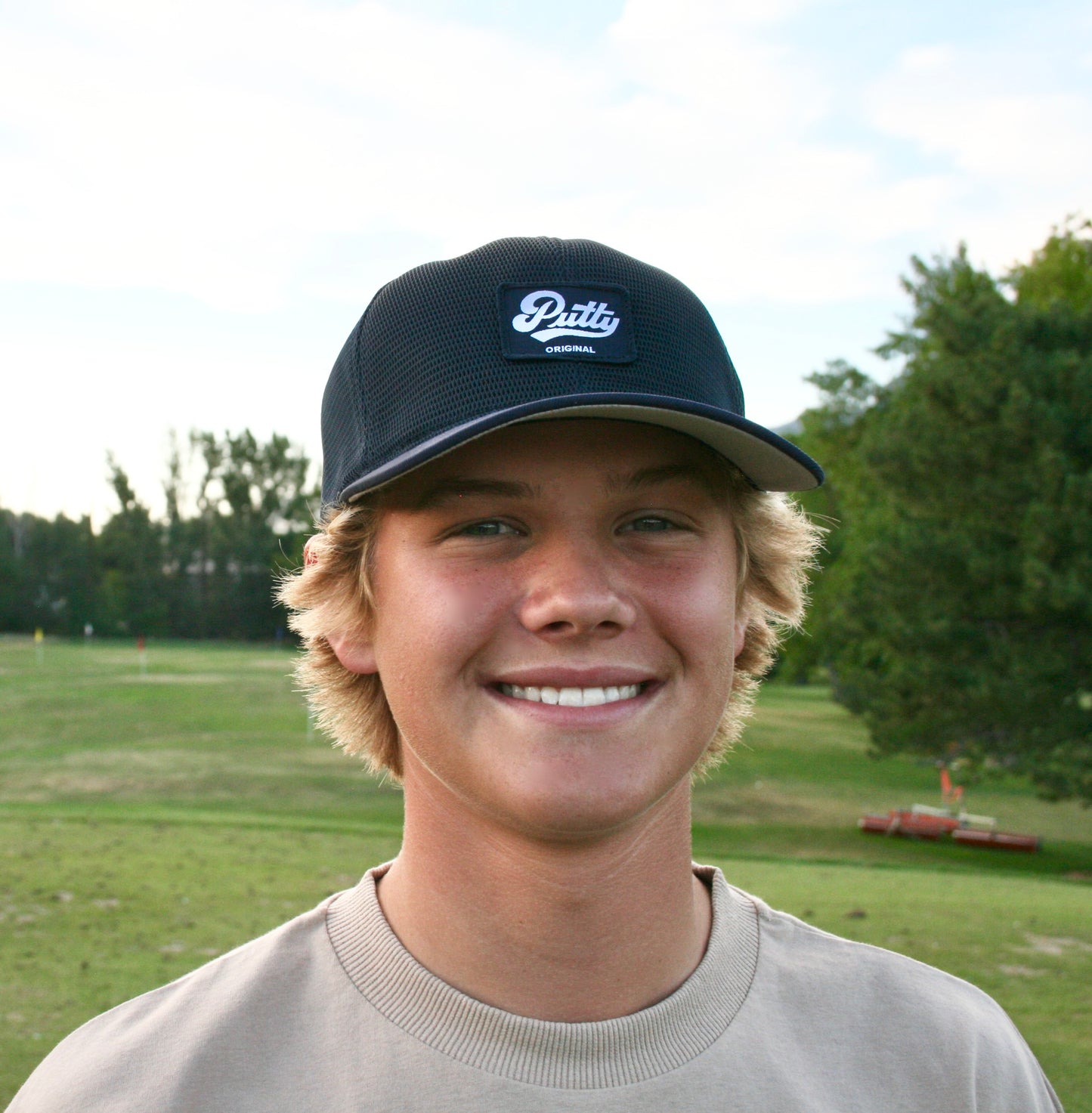 Mesh Fit Hat (Navy)